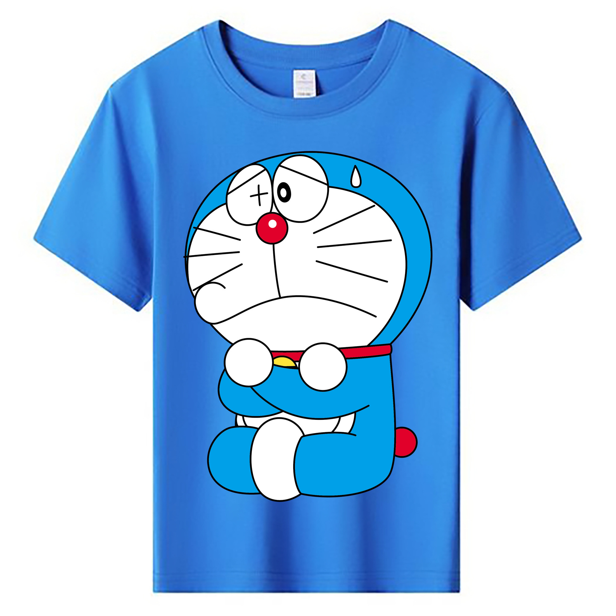 （画像用） ドラえもん Doraemon 綿100％キッズTシャツ（フロントプリント）